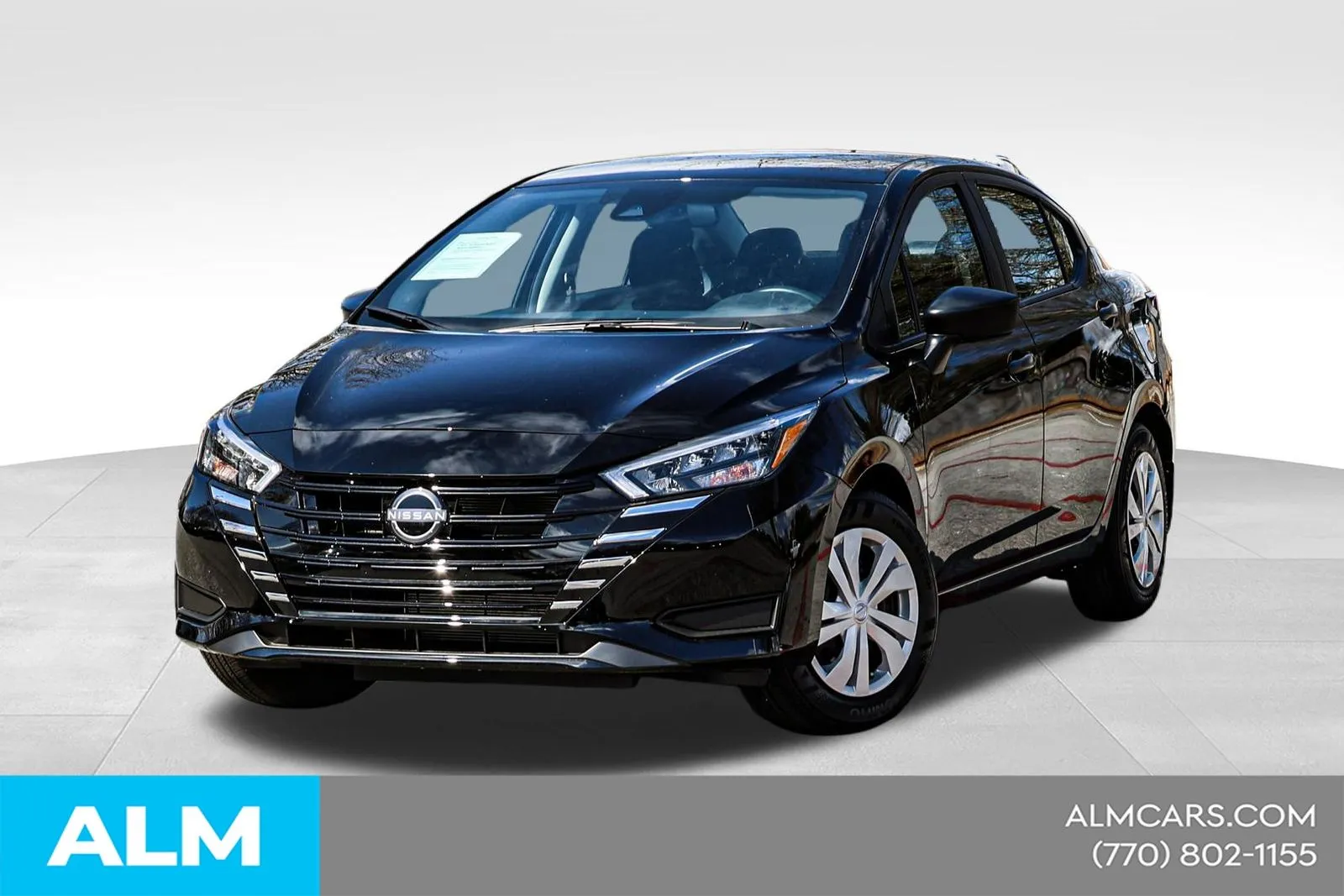 Black 2025 Nissan Versa 1.6 S for sale in Newnan, GA