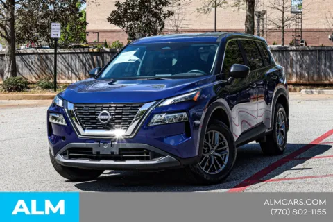Blue 2023 Nissan Rogue S for sale in Newnan, GA