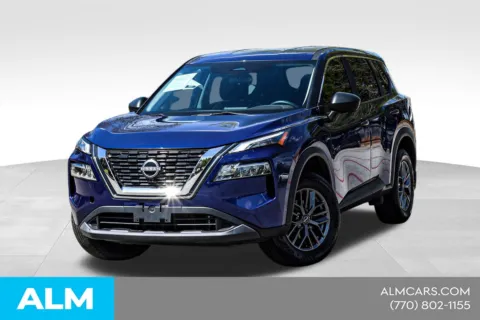 Blue 2023 Nissan Rogue S for sale in Newnan, GA