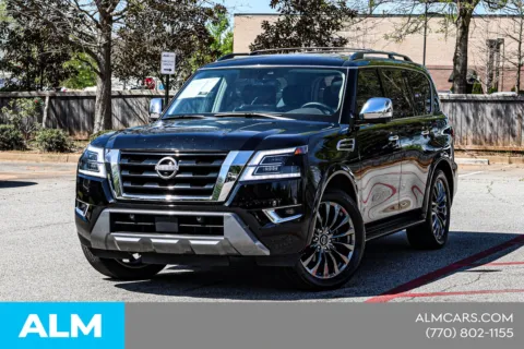 Black 2023 Nissan Armada Platinum for sale in Newnan, GA