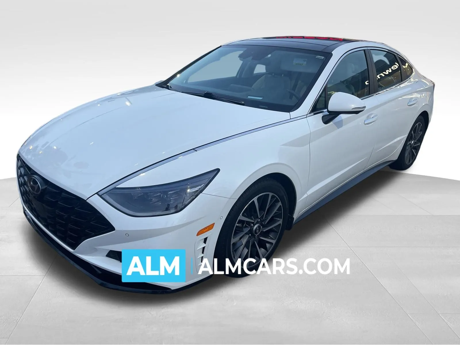 White 2022 Hyundai Sonata Limited for sale in Newnan, GA