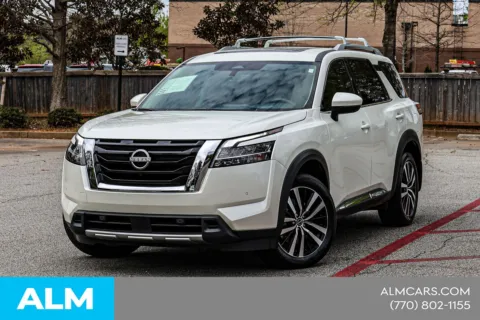 White 2024 Nissan Pathfinder Platinum for sale in Newnan, GA