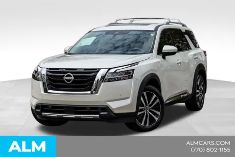 White 2024 Nissan Pathfinder Platinum for sale in Newnan, GA
