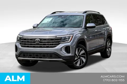 Silver 2025 Volkswagen Atlas 2.0T SE w/Technology for sale in Newnan, GA
