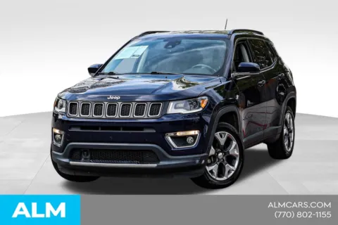 Blue 2018 Jeep Compass Limited for sale in Newnan, GA