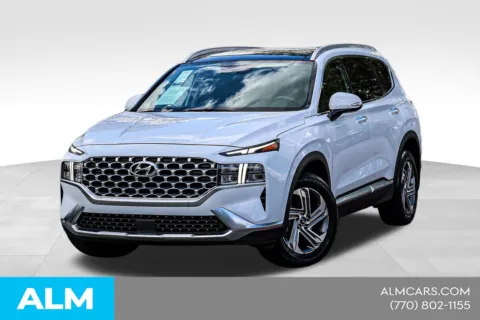 White 2022 Hyundai Santa Fe SEL for sale in Newnan, GA