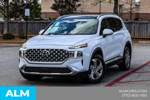 White 2022 Hyundai Santa Fe SEL for sale in Newnan, GA