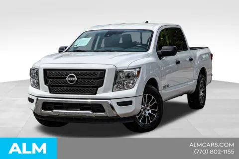 White 2023 Nissan Titan SV for sale in Newnan, GA