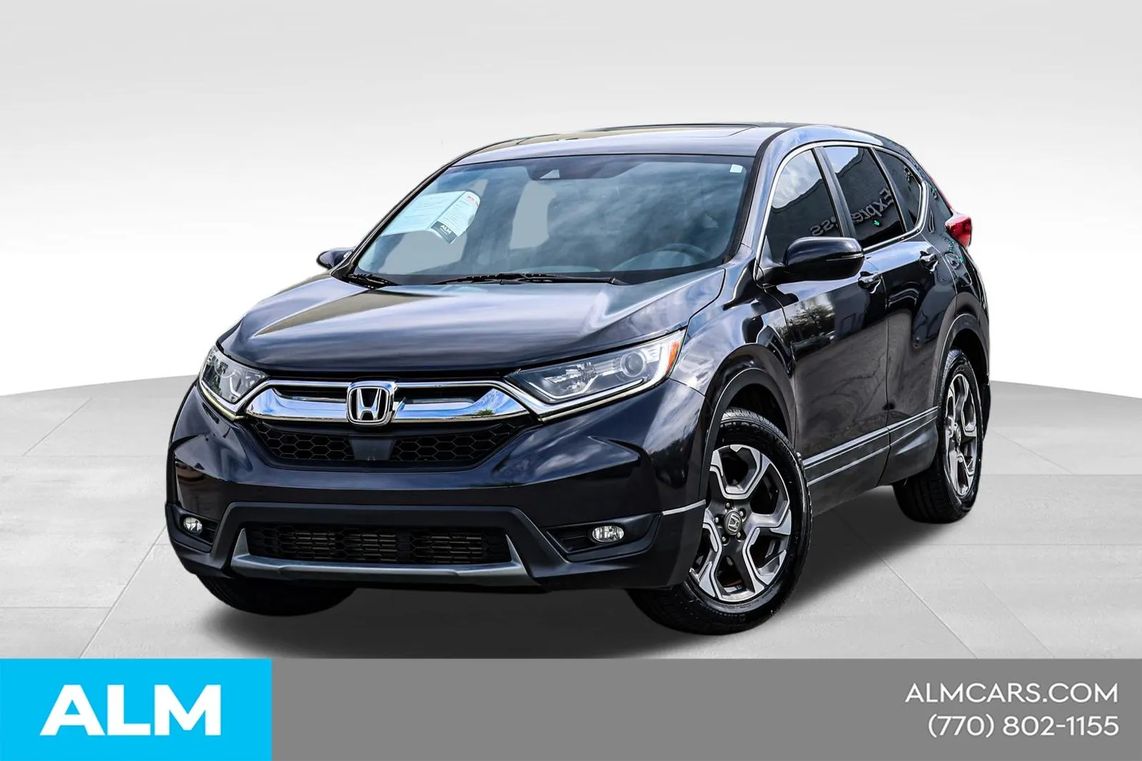 Black 2018 Honda CR-V EX-L W/ LEATHER & SUNROOF for sale in Newnan, GA