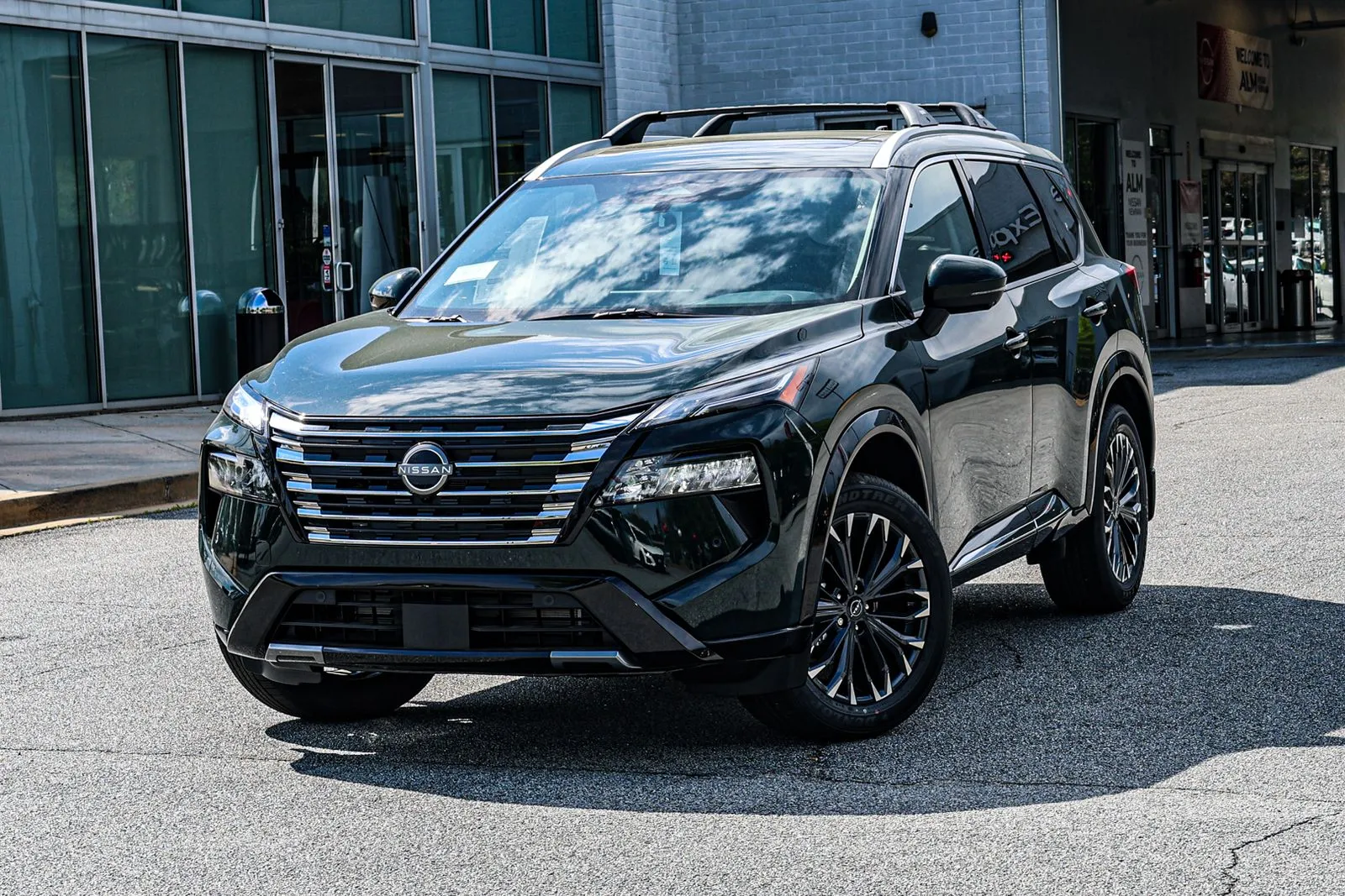 Black 2026 Nissan Rogue Platinum w/ Lifetime Powertrain Warranty for sale in Newnan, GA