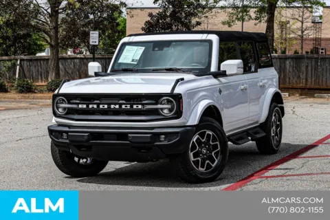 White 2023 Ford Bronco Outer Banks for sale in Newnan, GA