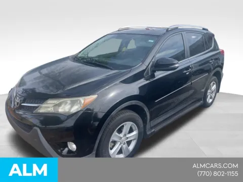 Black 2013 Toyota RAV4 XLE for sale in Newnan, GA