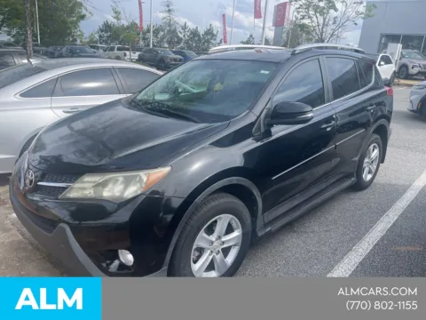 Black 2013 Toyota RAV4 XLE for sale in Newnan, GA