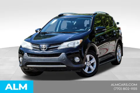 Black 2013 Toyota RAV4 XLE for sale in Newnan, GA