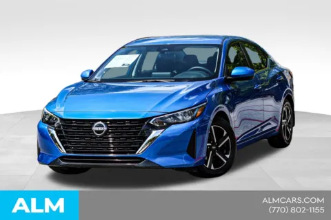 Blue 2024 Nissan Sentra SV for sale in Newnan, GA