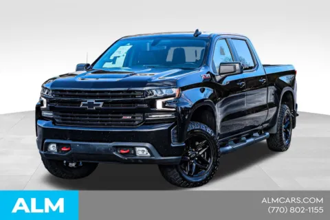Black 2021 Chevrolet Silverado 1500 LT Trail Boss for sale in Newnan, GA