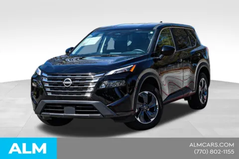Black 2025 Nissan Rogue SV for sale in Newnan, GA