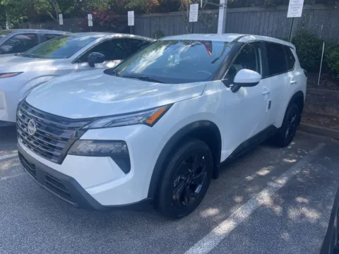 White 2026 Nissan Rogue SV w/ Lifetime Powertrain Warranty for sale in Newnan, GA