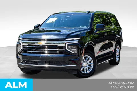 Black 2025 Chevrolet Tahoe LT for sale in Newnan, GA