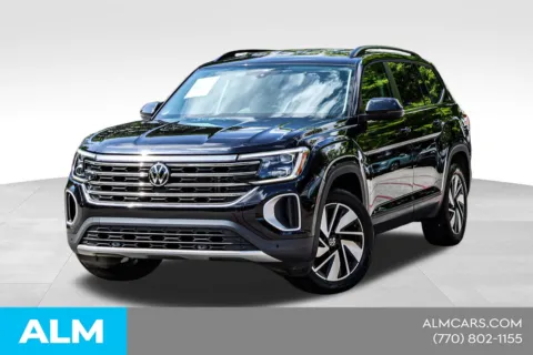 Black 2024 Volkswagen Atlas 2.0T SE w/Technology for sale in Newnan, GA