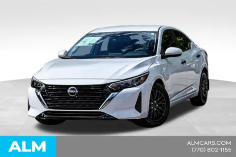 White 2024 Nissan Sentra S - CARFAX ONE OWNER w/ Low Miles for sale in Newnan, GA