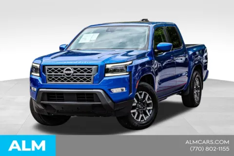 Blue 2024 Nissan Frontier SL CARFAX ONE OWNER NO ACCIDENTS for sale in Newnan, GA