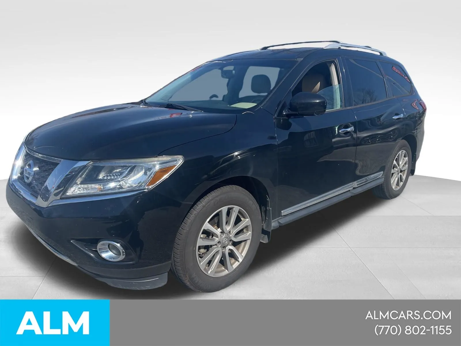 Black 2016 Nissan Pathfinder SL TECH PACK W/ 3 RD ROW for sale in Newnan, GA