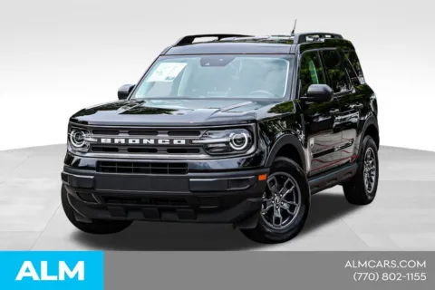 Black 2024 Ford Bronco Sport Big Bend - Carfax One Owner w/ No accidents for sale in Newnan, GA