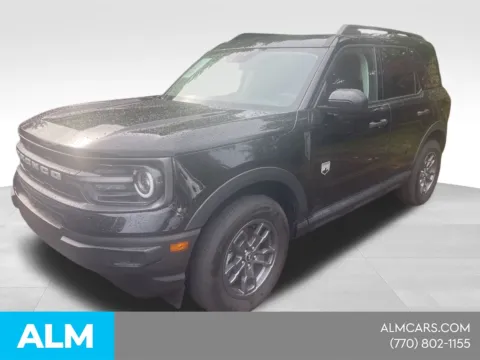 Black 2024 Ford Bronco Sport Big Bend - Carfax One Owner w/ No accidents for sale in Newnan, GA