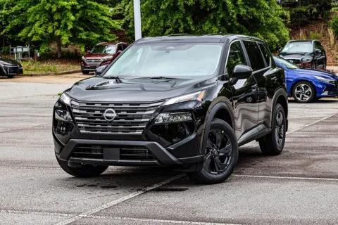 Black 2026 Nissan Rogue SV w/ Lifetime Powertrain Warranty for sale in Newnan, GA