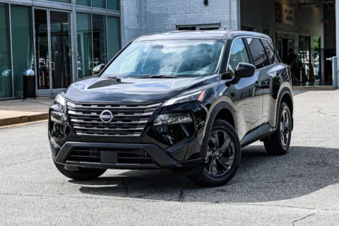 Black 2026 Nissan Rogue SV w/ Lifetime Powertrain Warranty for sale in Newnan, GA