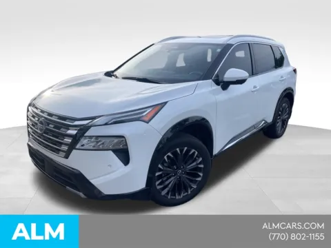 White 2024 Nissan Rogue Platinum for sale in Newnan, GA