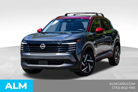 Gray 2025 Nissan Kicks SV Carfax One Owner W/ No Accidents for sale in Newnan, GA