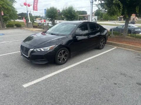 Black 2022 Nissan Sentra SV Carfax One Owner w/ No Accidents for sale in Newnan, GA