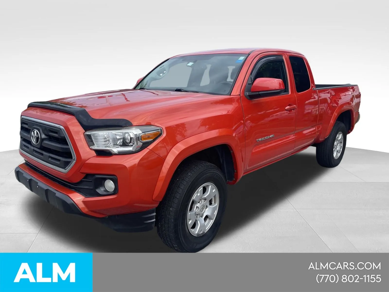 Orange 2017 Toyota Tacoma SR5 V6 Auto Tow Pack for sale in Newnan, GA