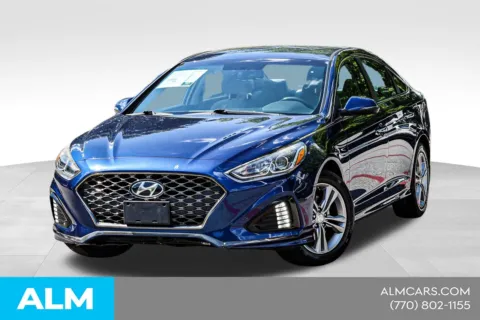 Blue 2019 Hyundai Sonata SEL for sale in Newnan, GA