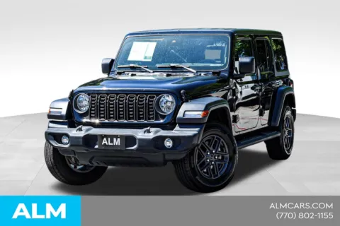 Black 2024 Jeep Wrangler Sport S for sale in Newnan, GA
