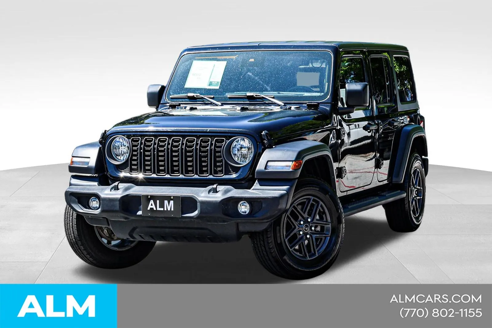 Black 2024 Jeep Wrangler Sport S for sale in Newnan, GA