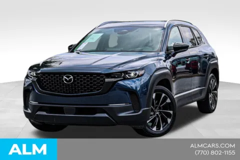 Blue 2025 Mazda CX-50 Hybrid Premium Plus for sale in Newnan, GA