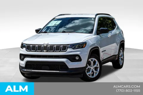White 2024 Jeep Compass Latitude for sale in Newnan, GA