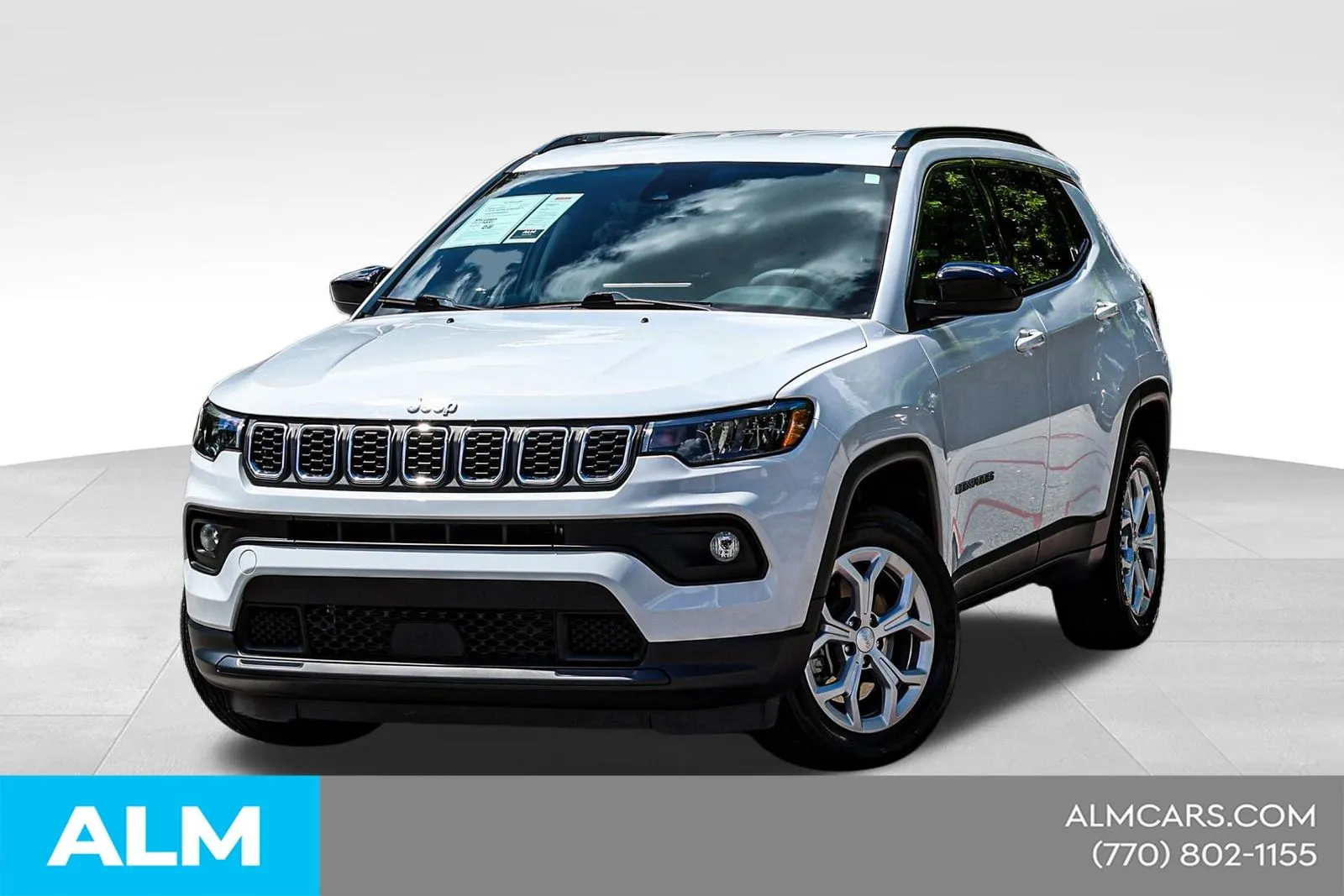 White 2024 Jeep Compass Latitude for sale in Newnan, GA
