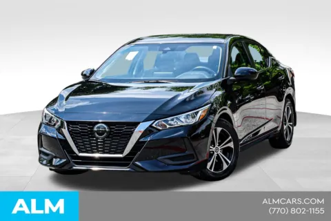 Black 2023 Nissan Sentra SV for sale in Newnan, GA