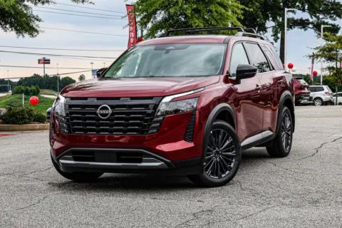 Red 2026 Nissan Pathfinder SL for sale in Newnan, GA