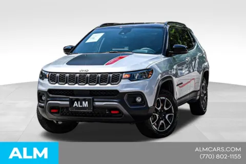 Silver 2024 Jeep Compass Trailhawk for sale in Newnan, GA
