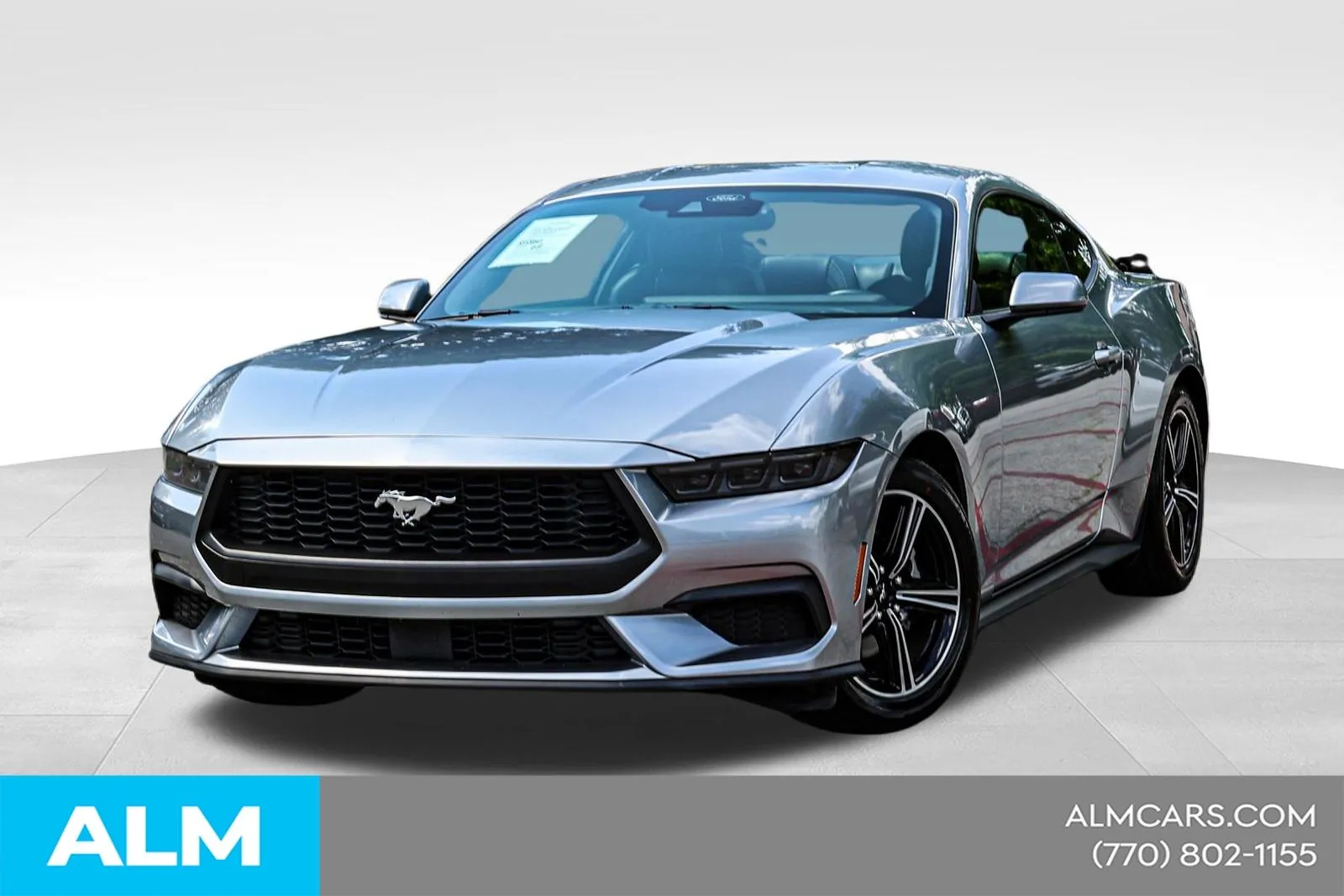 Silver 2025 Ford Mustang EcoBoost Premium for sale in Newnan, GA