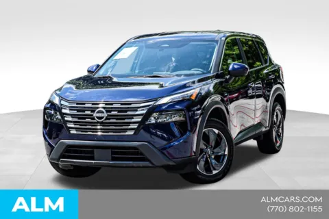 Blue 2024 Nissan Rogue SV for sale in Newnan, GA