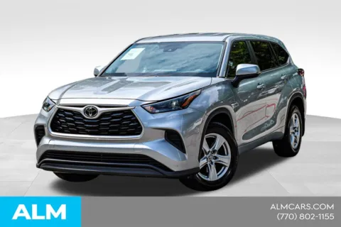 Silver 2023 Toyota Highlander L for sale in Newnan, GA
