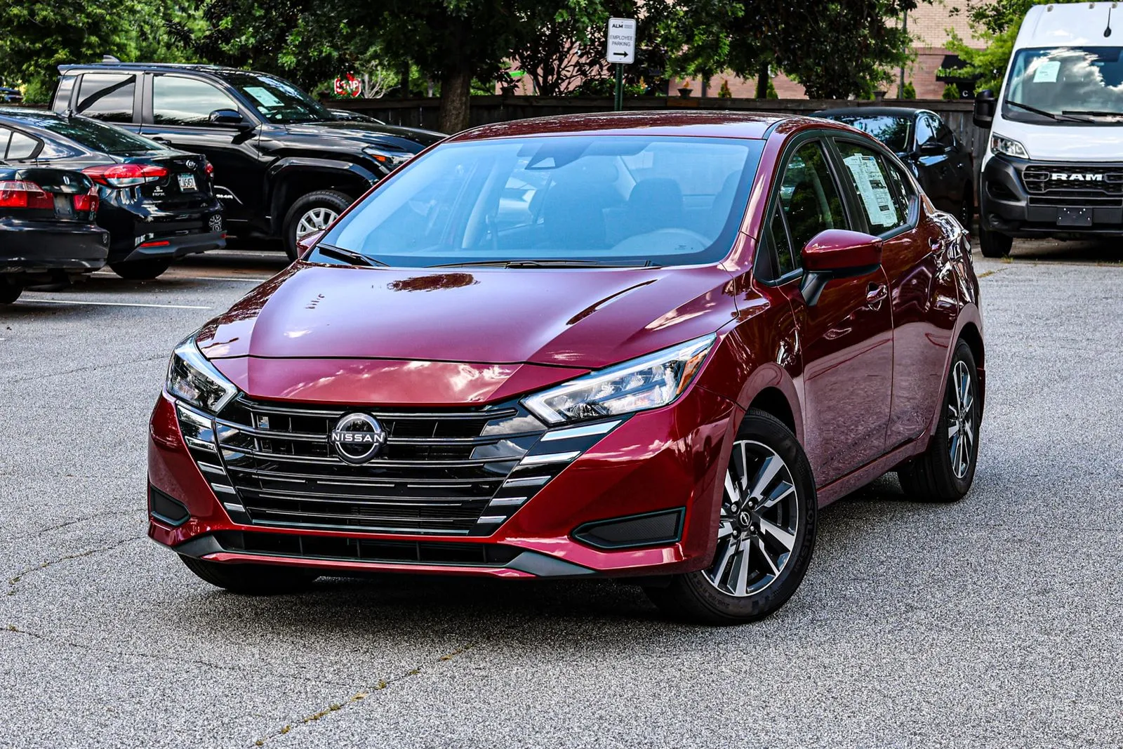 Red 2025 Nissan Versa 1.6 SV for sale in Newnan, GA