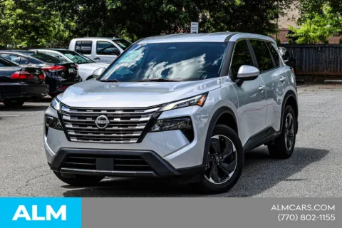 Silver 2024 Nissan Rogue SV for sale in Newnan, GA