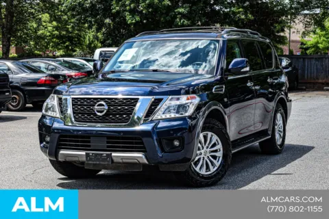 Blue 2019 Nissan Armada SV for sale in Newnan, GA